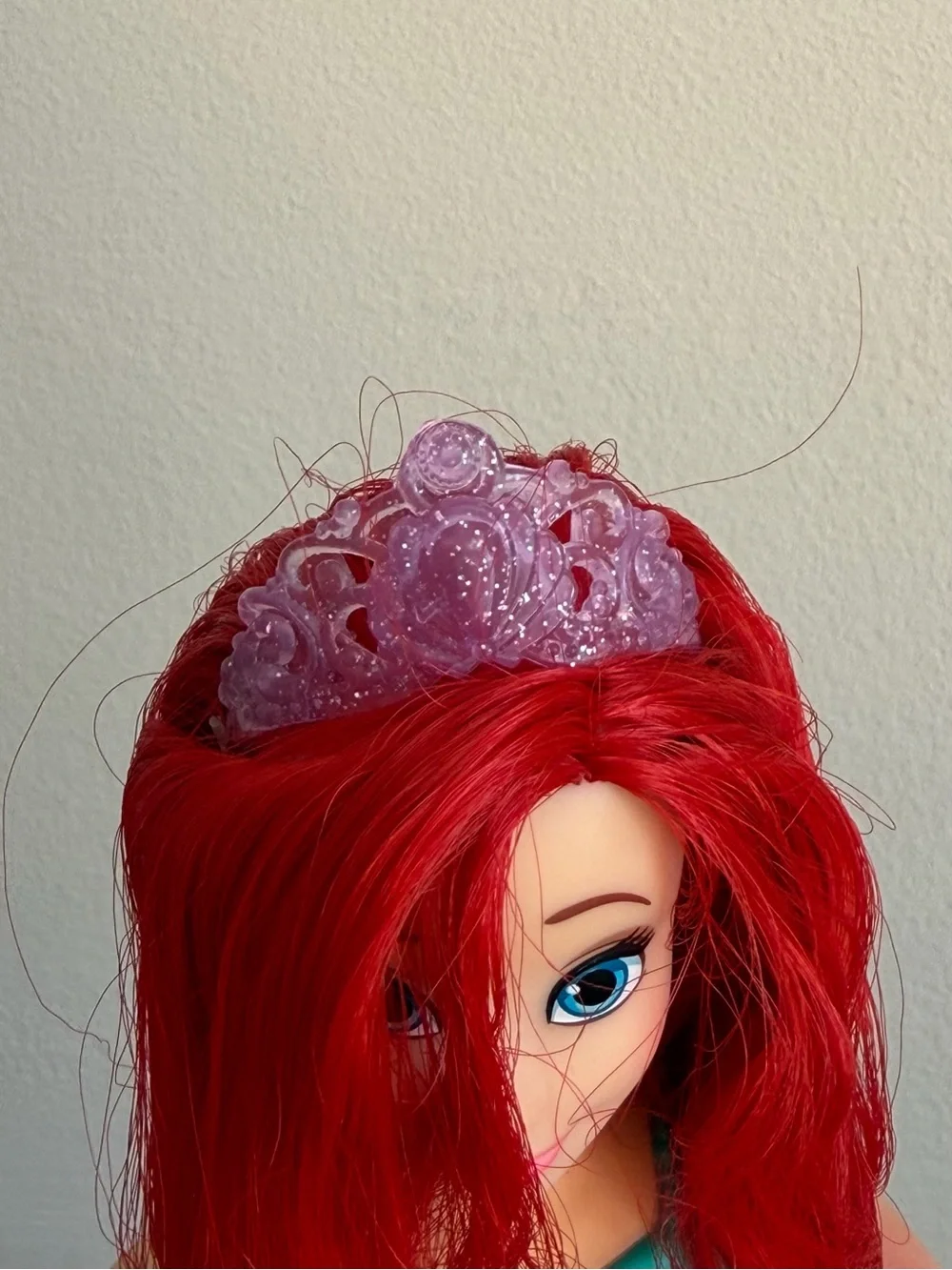 Disney Princess Little Mermaid Ariel Royal Shimmer Glitter Doll Crown Skirt 2021